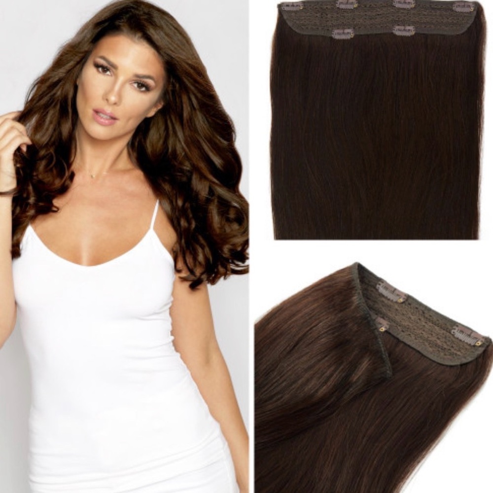 NEW Cashmere Hair One Piece Volumizer 20" - Brown